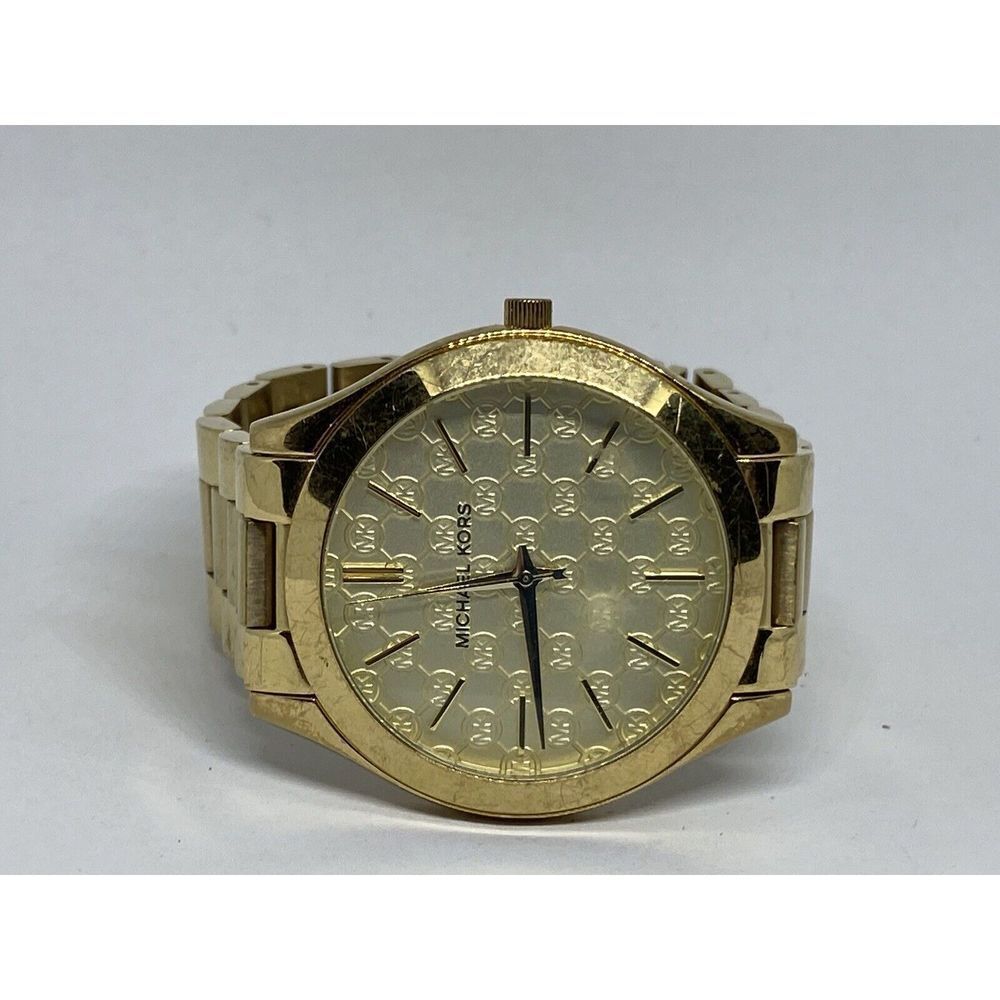 Michael Kors Slim Runway MK3335 Women's Stainless Steel Analog Dial Watch MP889 - Picture 7 of 12